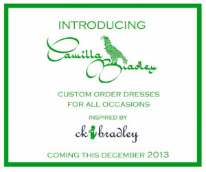 Camilla Bradley 2013 Launch Note