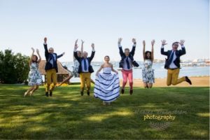 Newport Wedding ck bradley wedding jump